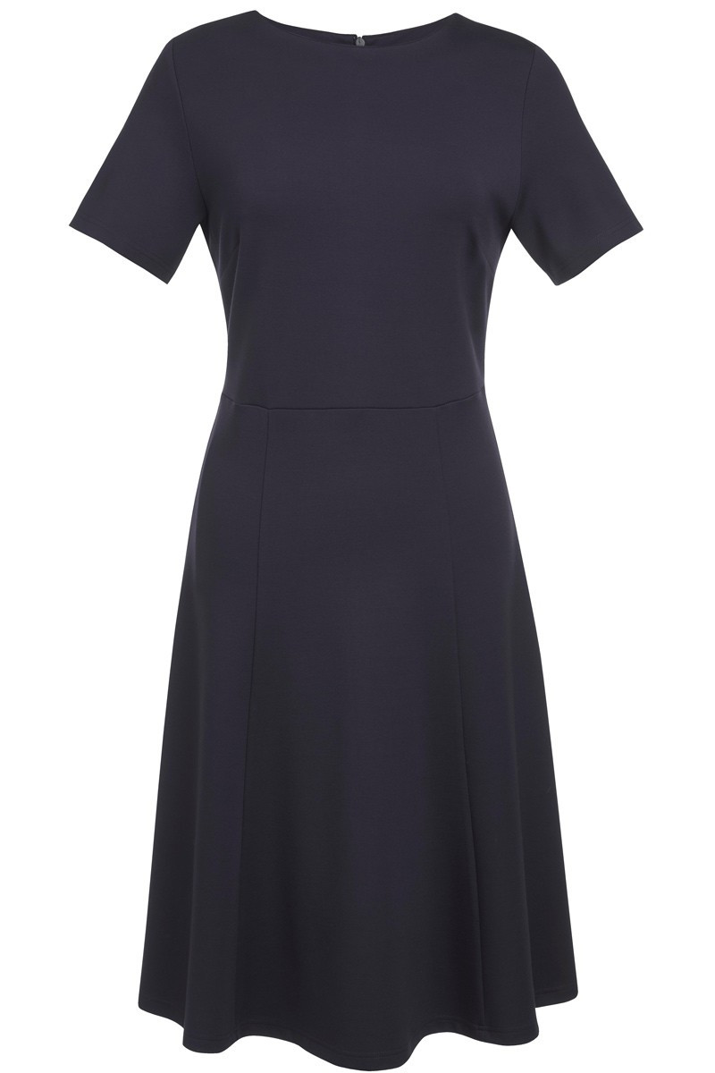 Women's black professional hospitality dress - Belinda dress