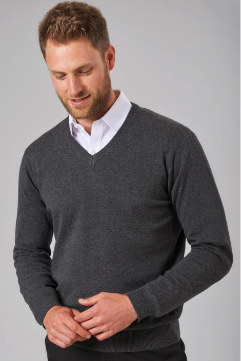 Men's black professional hospitality sweater - Boston sweater