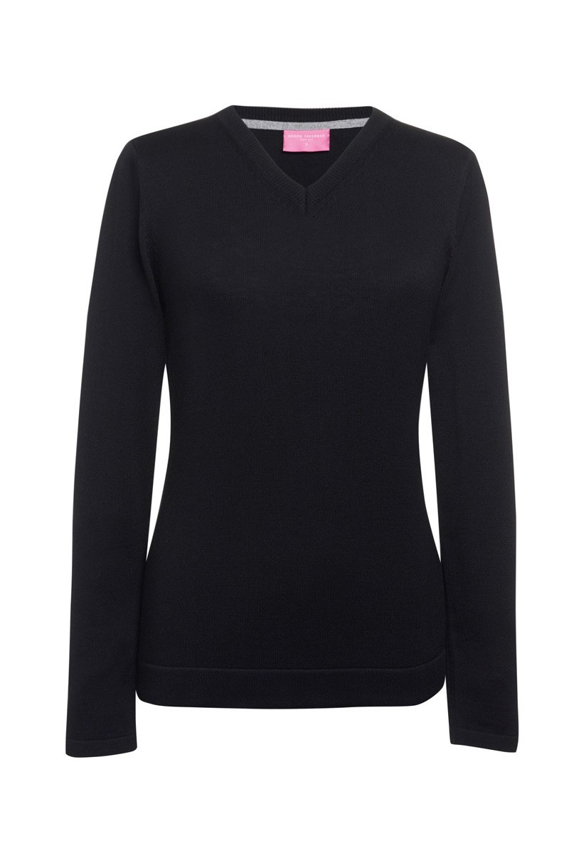 Women's black sweater for hospitality - Atlanta sweater