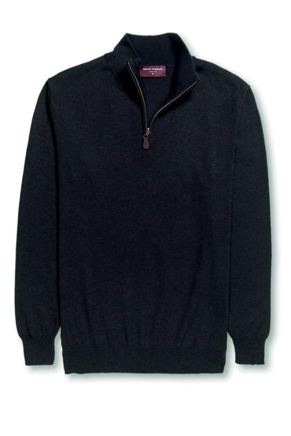 Pull homme noir professionnel hôtellerie - Pull Dallas
