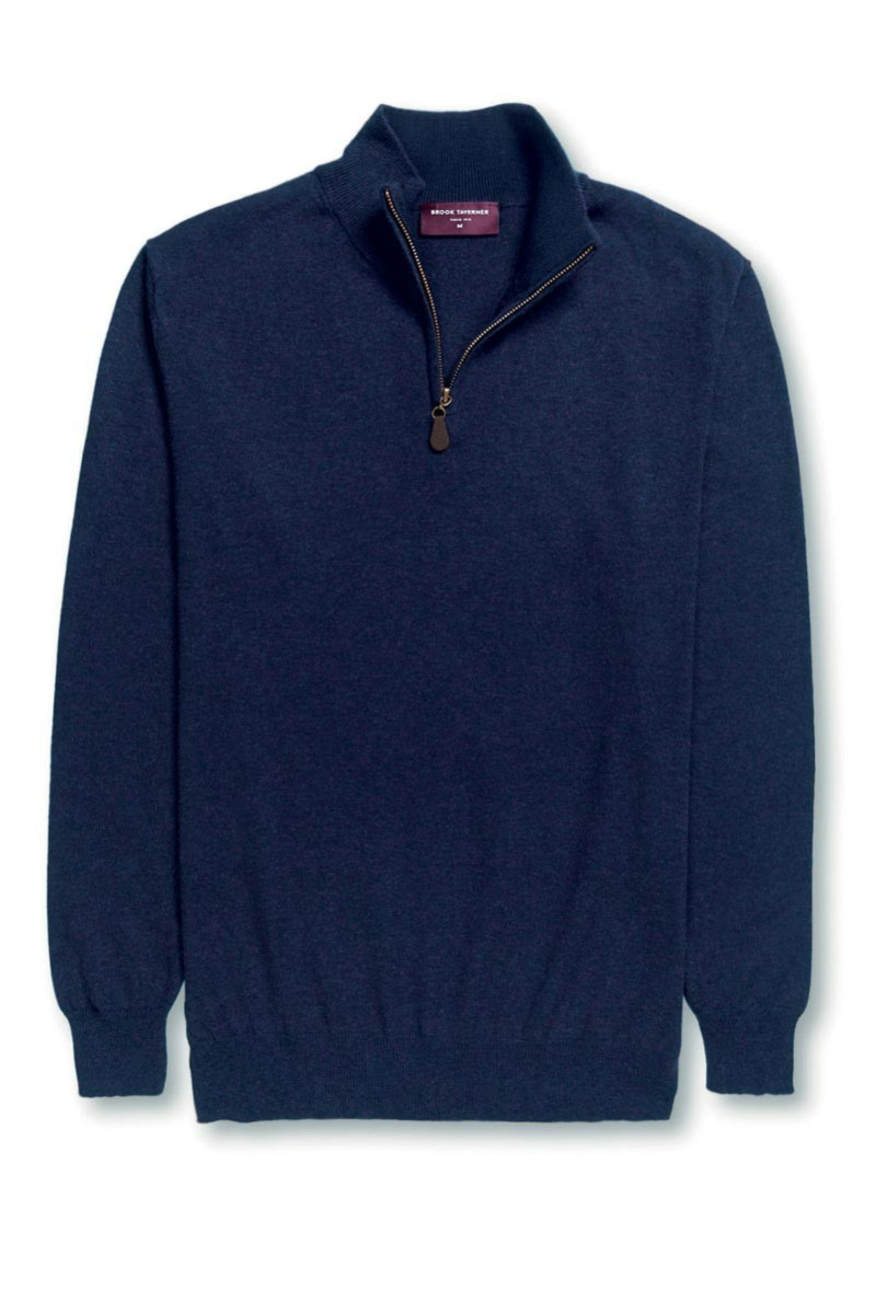 Men's navy sweater for hospitality - Dallas sweater
