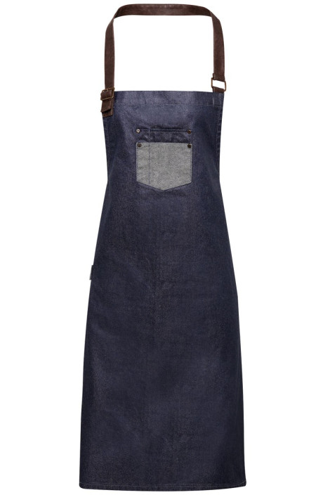 Tablier à bavette denim - Tablier à Bavette Syna