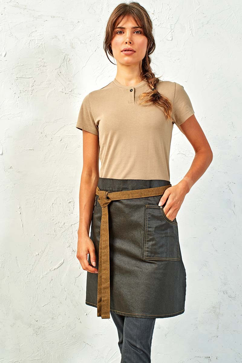 Tablier noir/tan - Tablier Syna