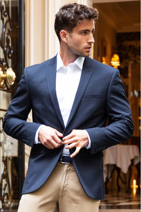 Men's hotel uniform jacket navy - Pegasus jacket