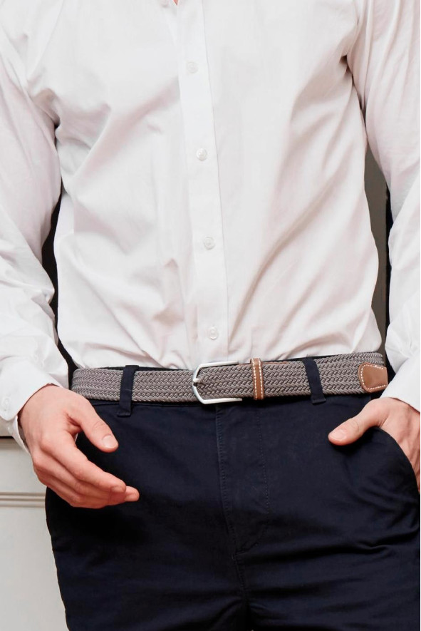 Grey belt - Woven belt