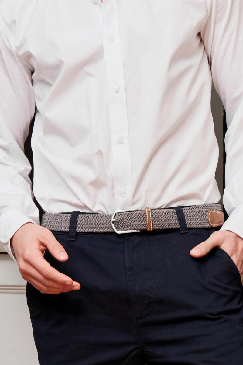 Grey belt - Woven belt