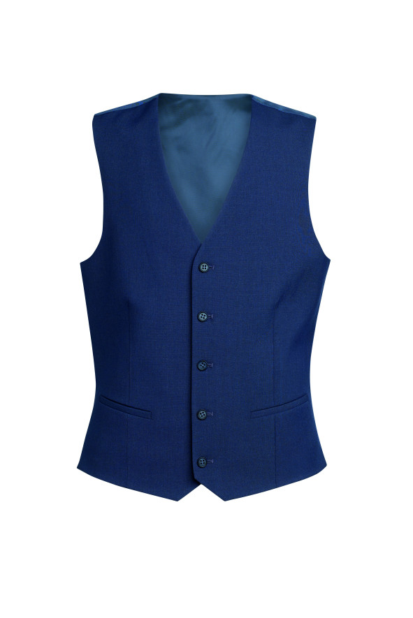 Gilet da abito, da uomo, George, colore: denim | Beauty Street