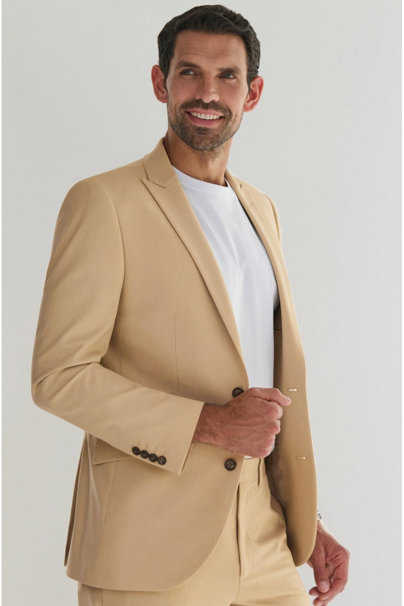 Giacca da abito, da uomo, William, colore: beige | Beauty Street