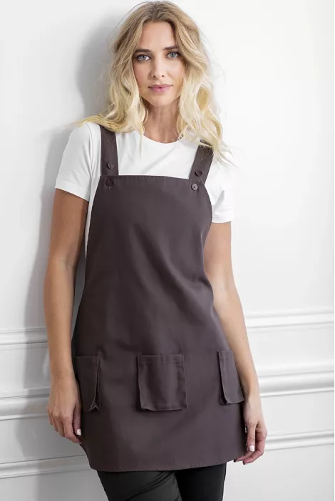 Esthetician apron chocolate - Beauty apron