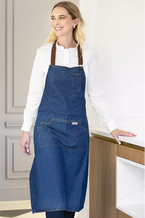 Tablier mixte denim restaurant - Tablier Mixte Douglas