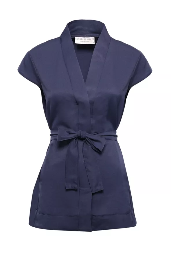 Esthetician's tunic navy blue - Vendome tunic