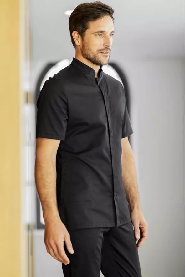Men's black esthetic tunic - Colorado Tunic