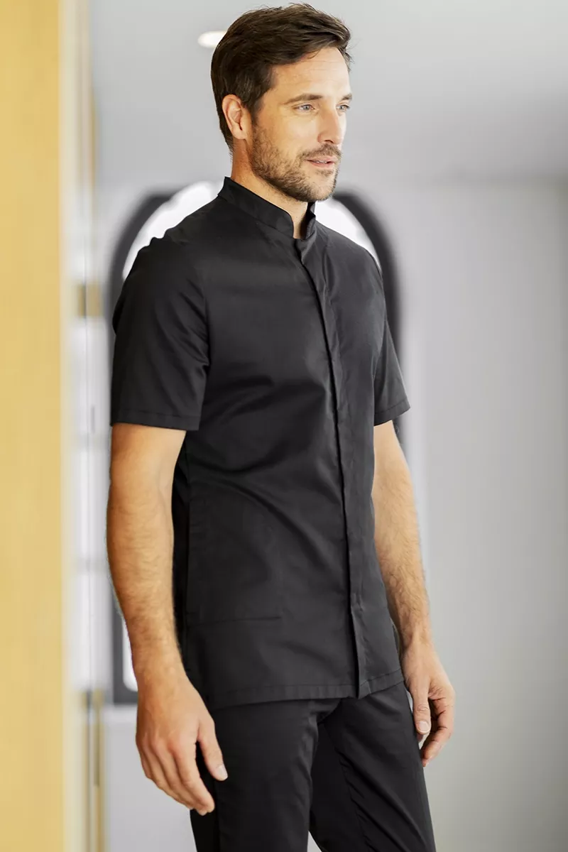 Men's black esthetic tunic - Colorado Tunic