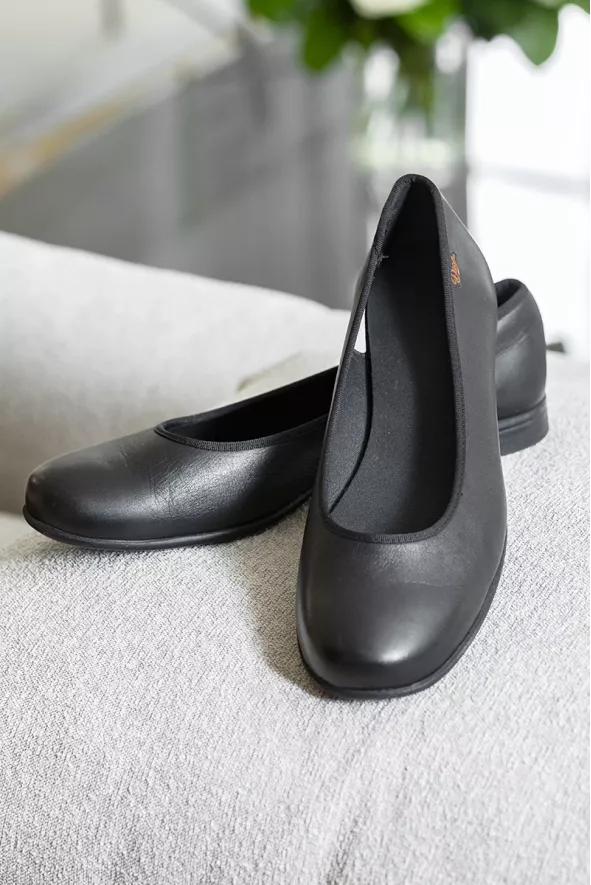 Esthetician's ballet pumps black - Candra ballet pumps