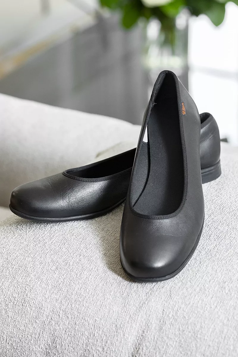 Esthetician's ballet pumps black - Candra ballet pumps