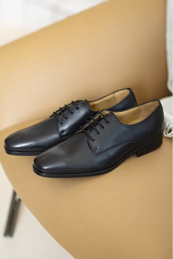 Chaussures professionnelles homme noir - Chaussures Bruno