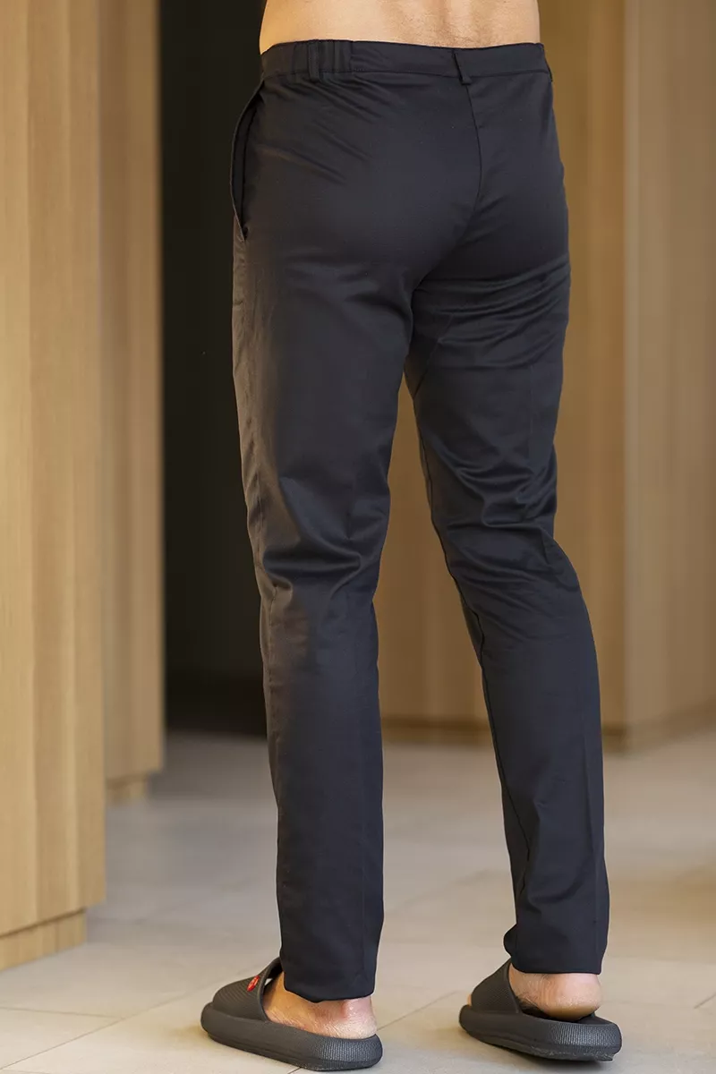Pantaloni nero professionali da uomo - Pantaloni Indochine