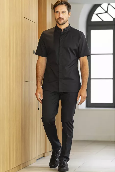 Men's professional black trousers - Indochine trousers