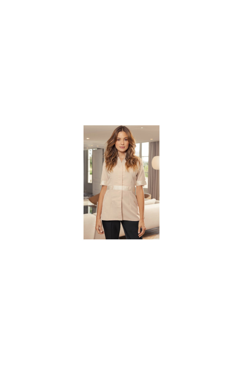 Tunic sahel beige for esthetician - Tunic Savane