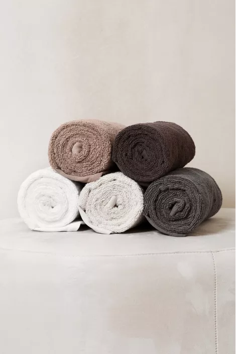 Serviette taupe - Serviette Imagine