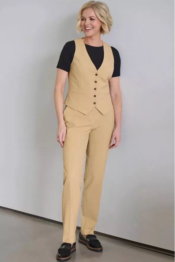 Gilet da tailleur, Beatrice, colore: beige | Beauty Street