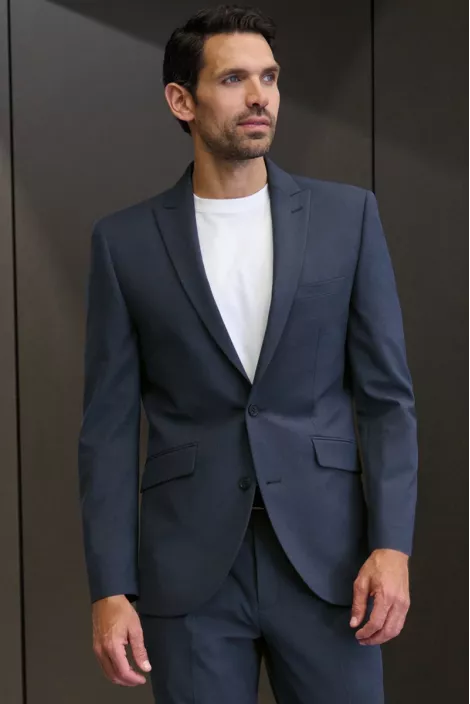 William Men Jacket denim blue | Beauty Street