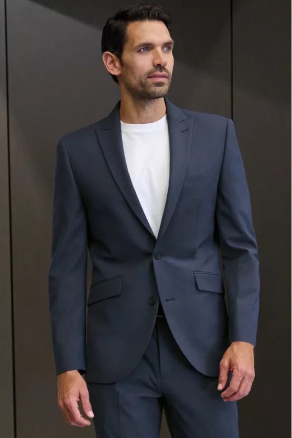 William Men Jacket denim blue | Beauty Street