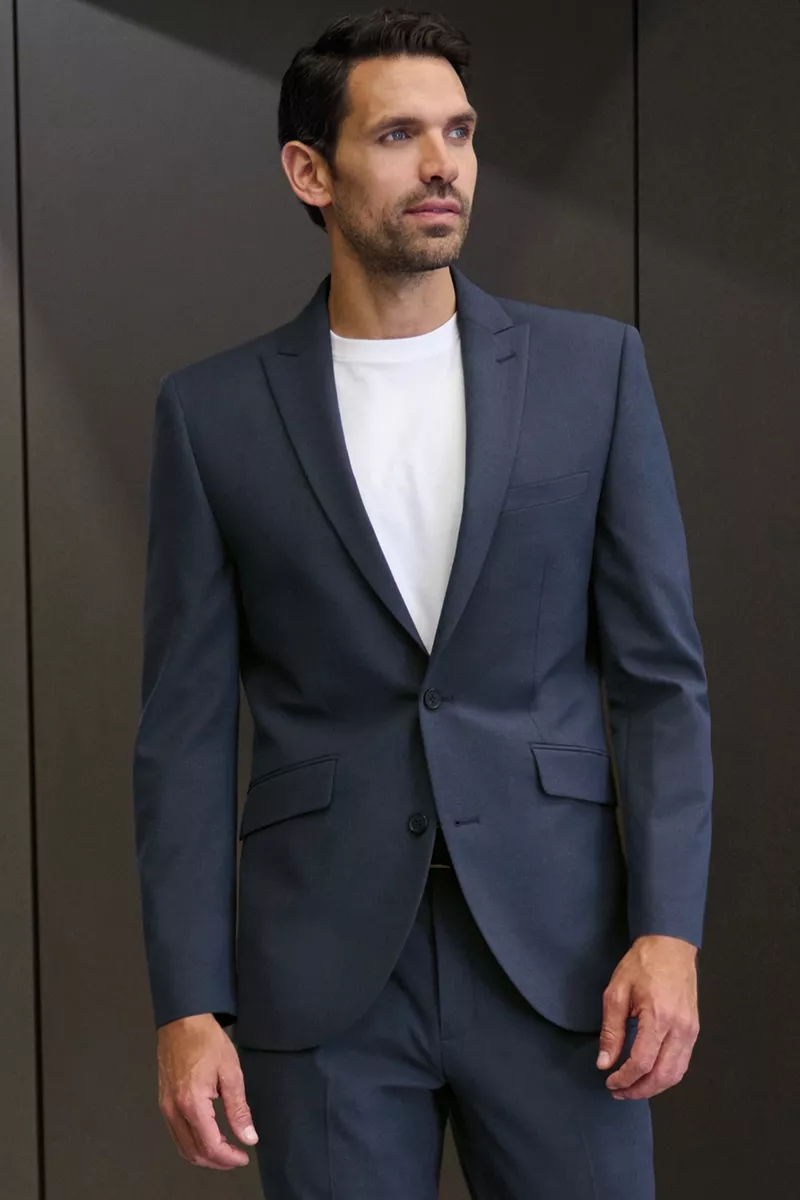 Veste de Costume Homme William denim | Beauty Street