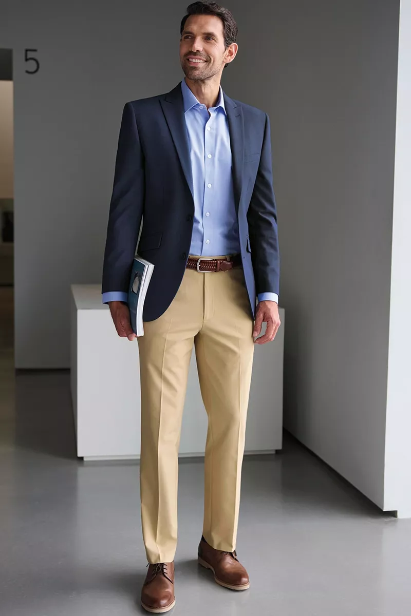 Veste de Costume Homme William denim | Beauty Street
