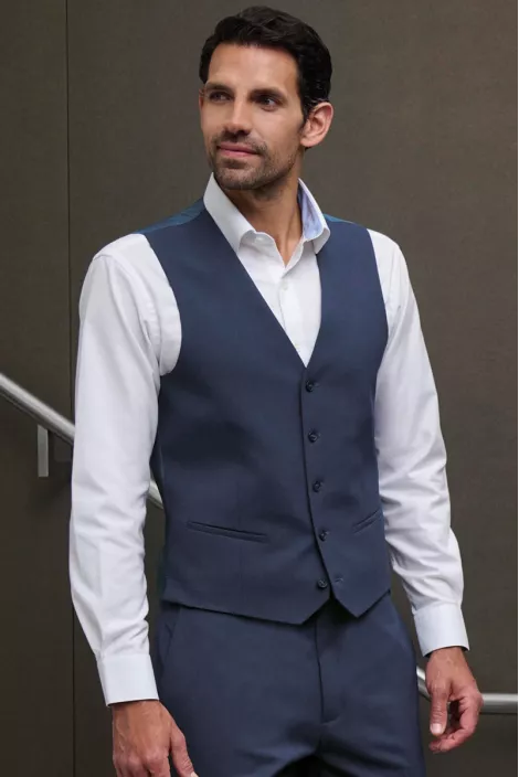Gilet homme denim professionnel hôtellerie - Gilet George