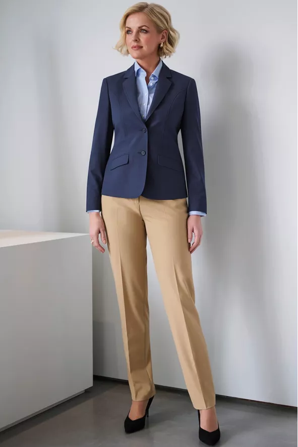 Eleanor Women Trousers beige | Beauty Street