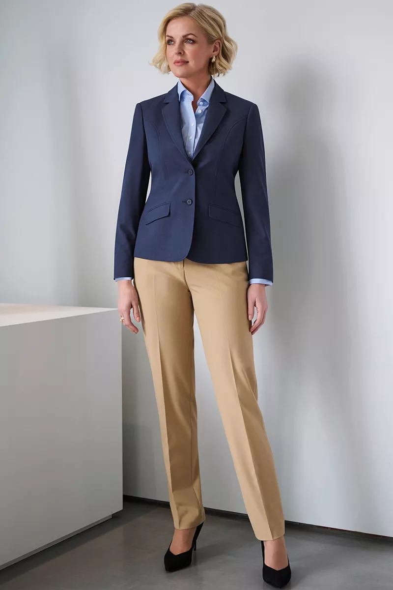 Eleanor Women Trousers beige | Beauty Street