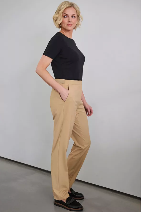 Pantalone da donna, Eleanor, colore: beige | Beauty Street