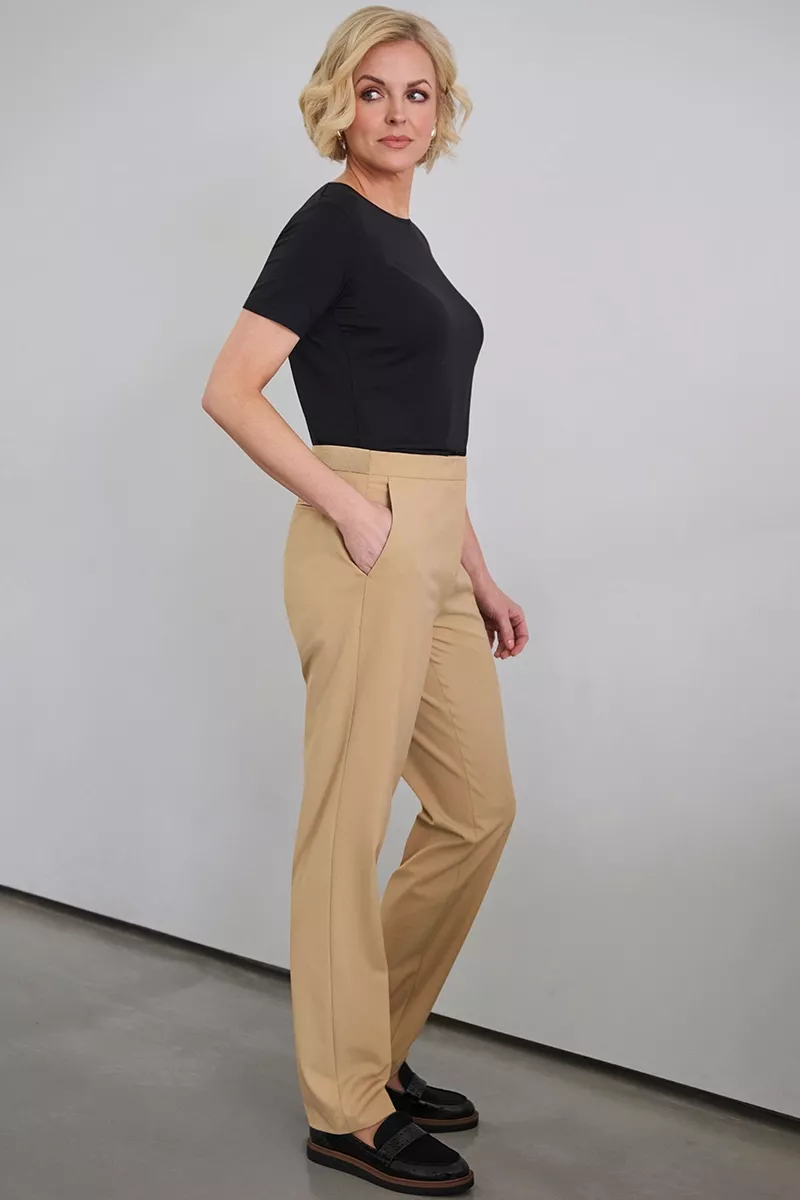 Pantalone da donna, Eleanor, colore: beige | Beauty Street