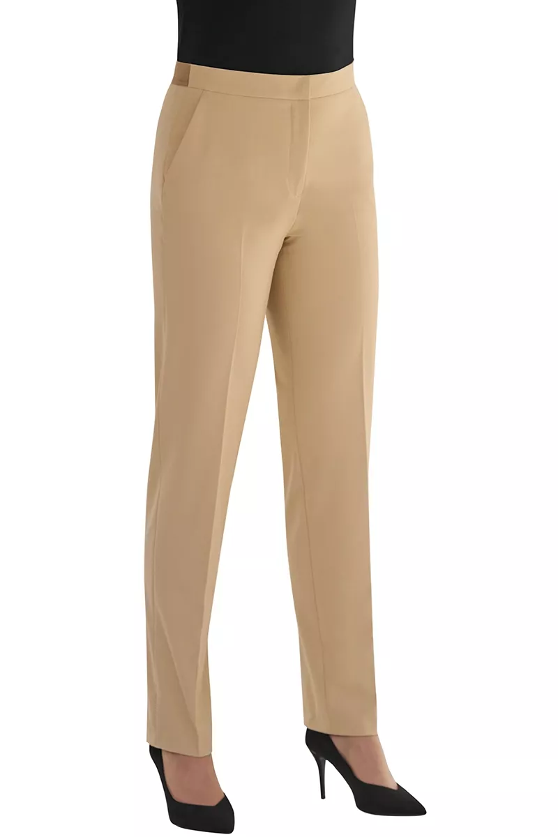 Eleanor Women Trousers beige | Beauty Street