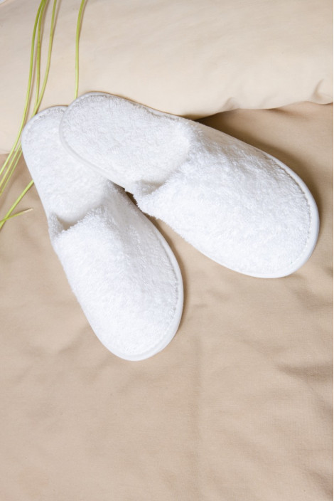 Mules fermées femme blanches - Mules fermées Confort