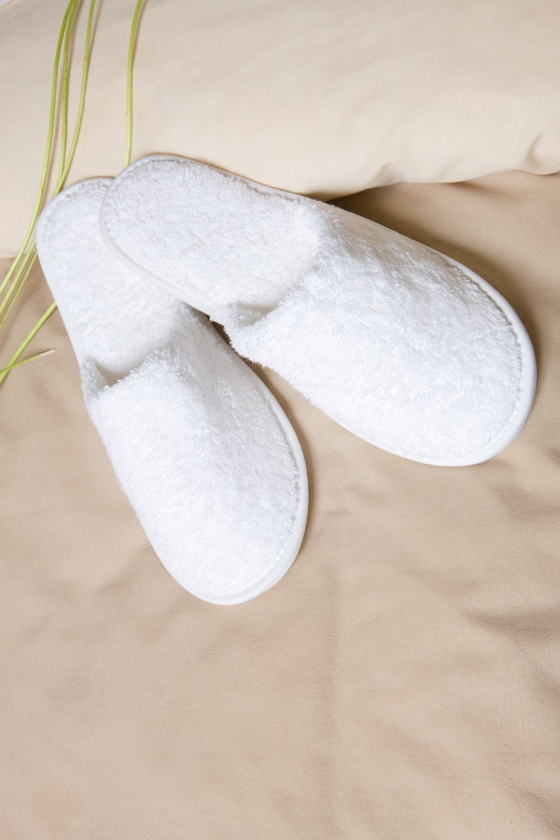 Mules fermées femme blanches - Mules fermées Confort
