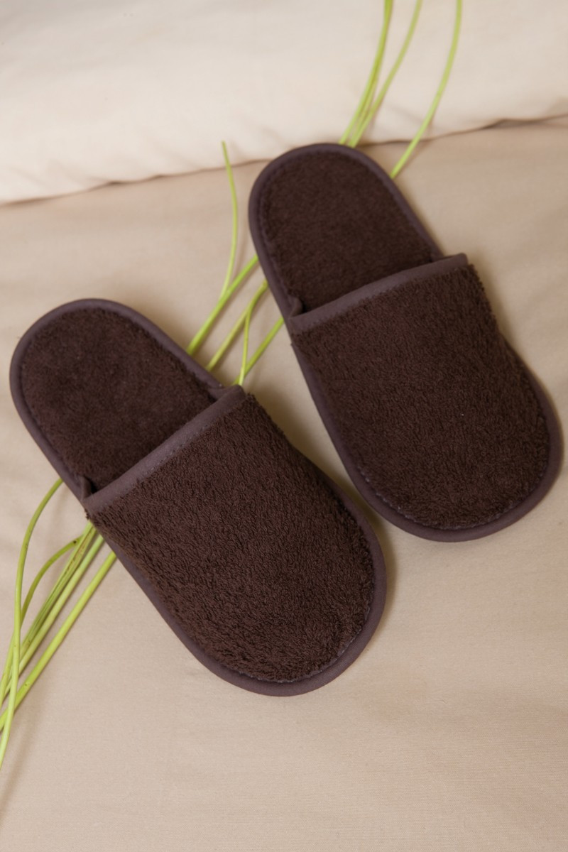 Women's closed -Toe Slippers white - Comfort Closed-Toe Slippers